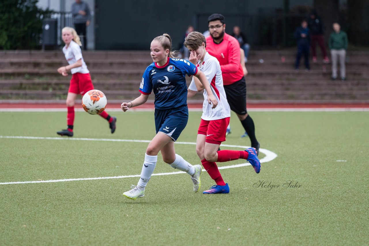 Bild 155 - wBJ Walddoerfer - VfL Pinneberg : Ergebnis: 3:3